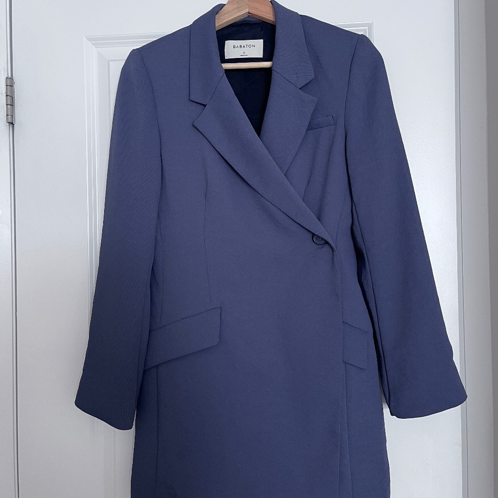 BABATON Aritzia Wrap Blazer Dress Size 2
